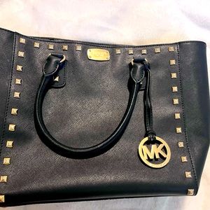 Mk Large Leather Tote
